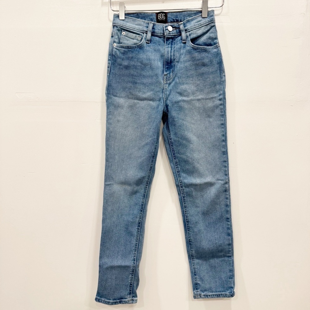 Urban Outfitters BDG Girlfriend High Rise Cropped Jeans Size 25 Cotton